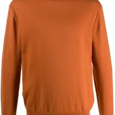 Джемпер с высоким воротником