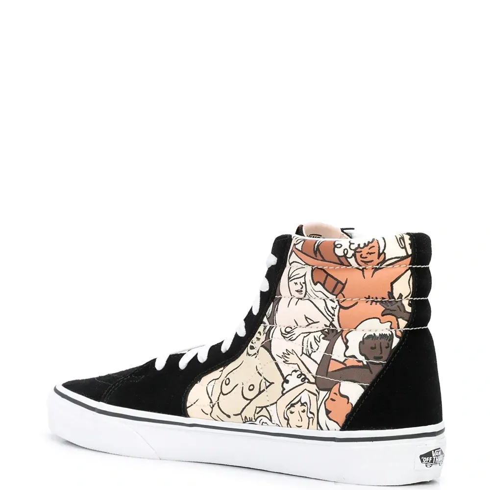 Кроссовки с принтом