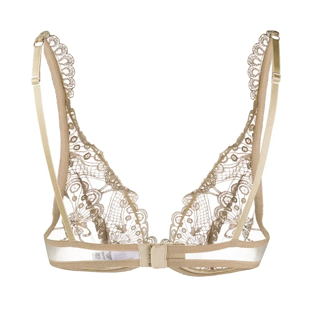 Прозрачный кружевной бюстгальтер Christmas