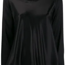 расклешенный атласный топ расклешенный атласный топ