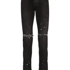 Джинсы с эффектом потертости Джинсы с эффектом потертости