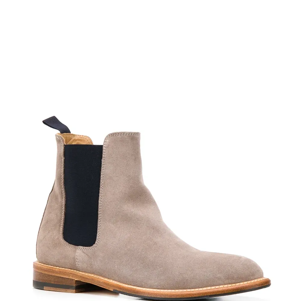 Ботинки челси в стиле колор-блок