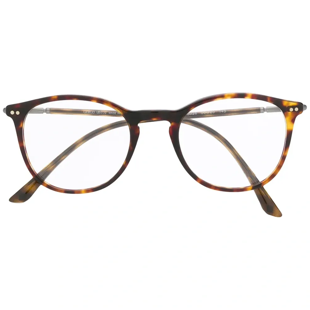 Очки в круглой оправе