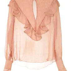 рубашка Versailles с высоким воротником