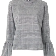 блузка Bourbon с длинными рукавами