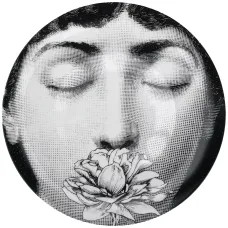 Тарелка с принтом