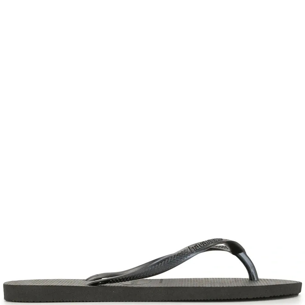 фактурные шлепанцы Slim