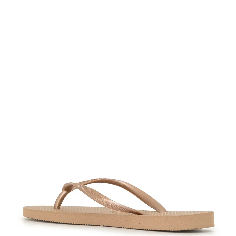 Фактурные шлепанцы Slim