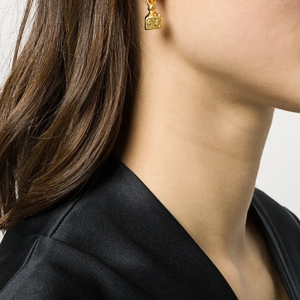 Позолоченные серьги Casella And The Music