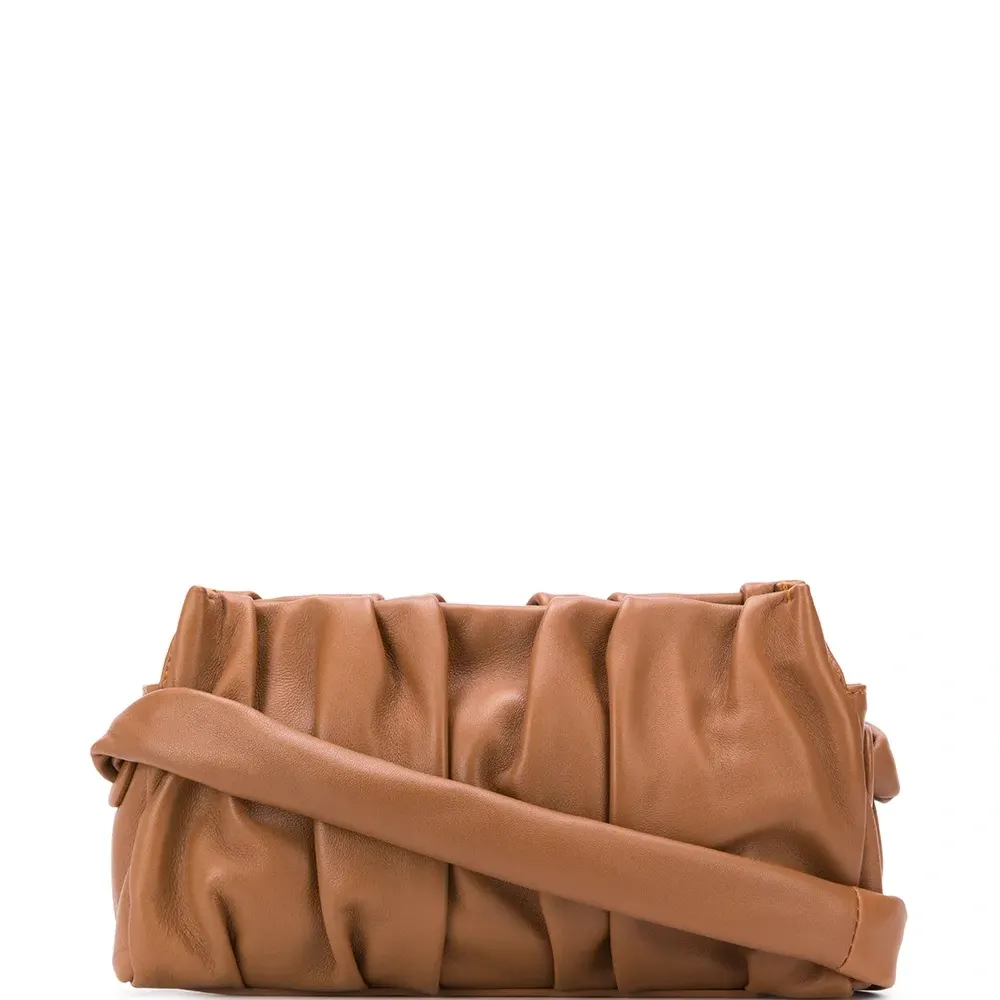 Сумка на плечо со сборками