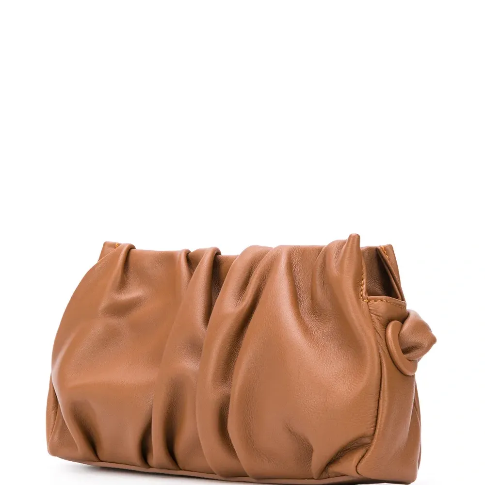 Сумка на плечо со сборками