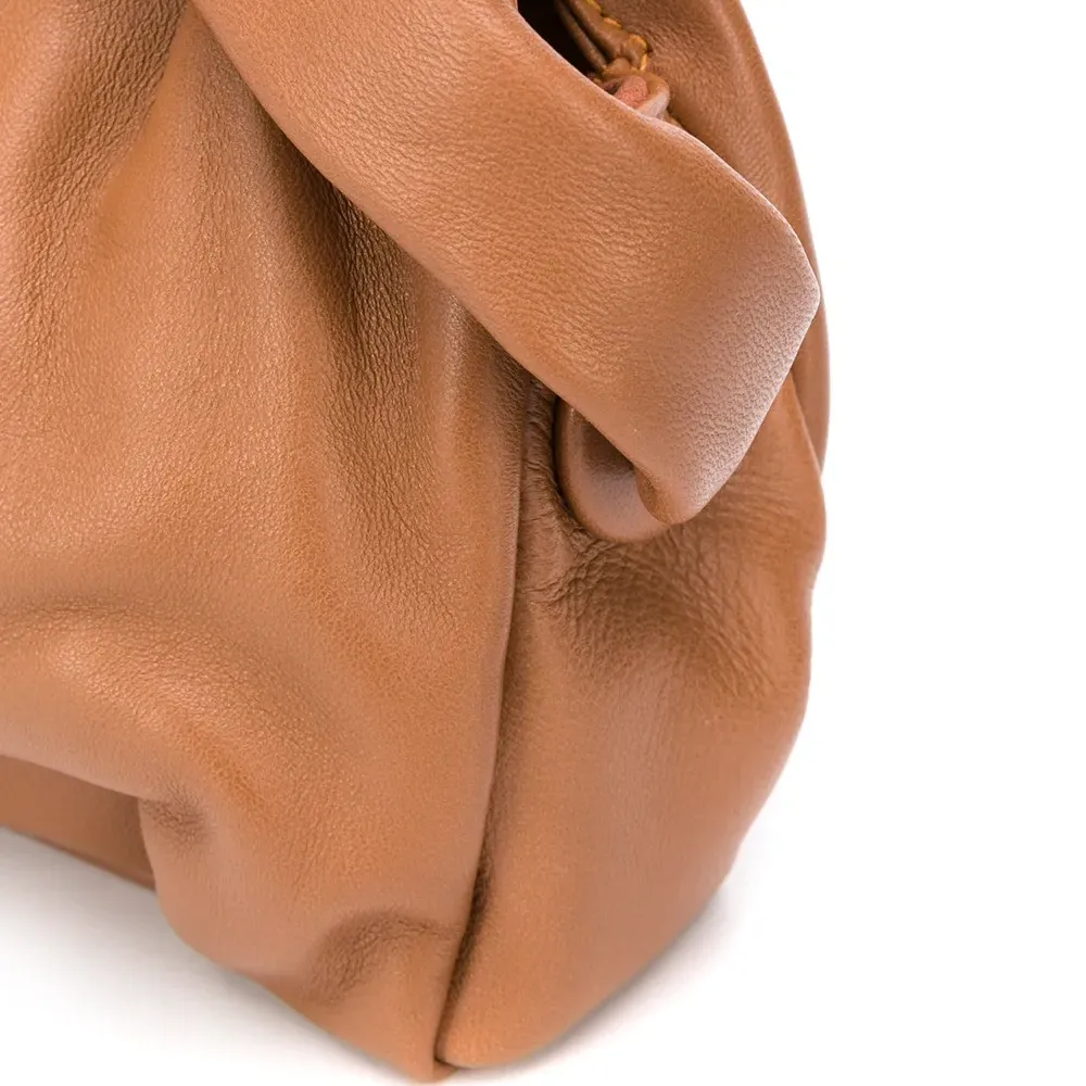 Сумка на плечо со сборками