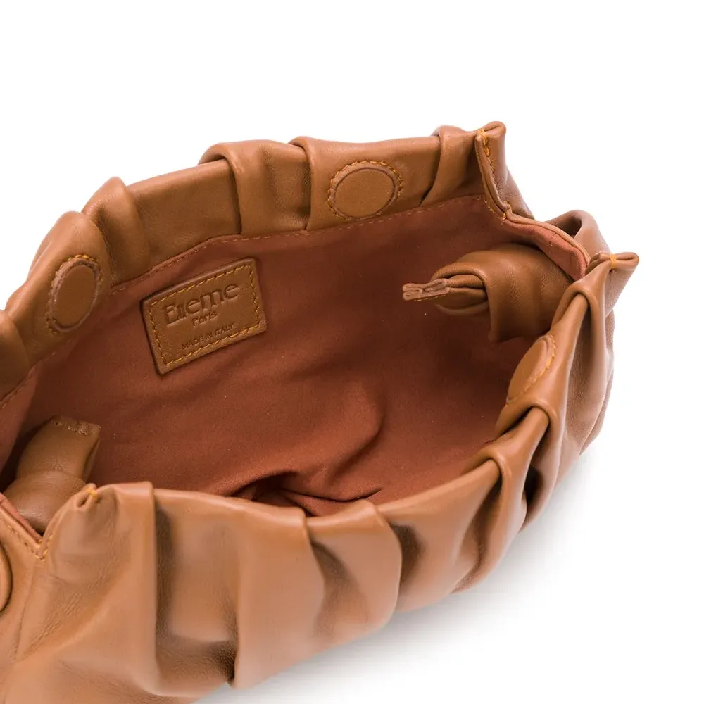 Сумка на плечо со сборками