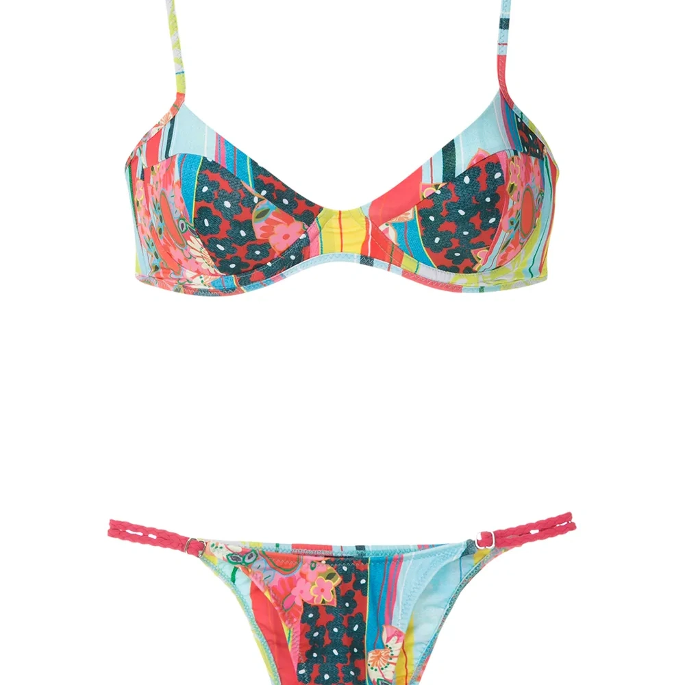 Бикини с принтом