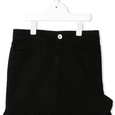 Джинсовая юбка с оборками Джинсовая юбка с оборками