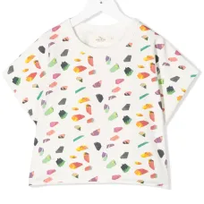 футболка с геометричным принтом