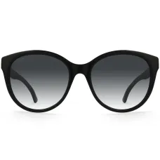 Солнцезащитные очки в круглой оправе с эффектом градиента