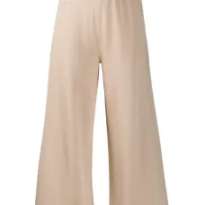 укороченные брюки широкого кроя