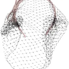 Ободок с сетчатой вставкой