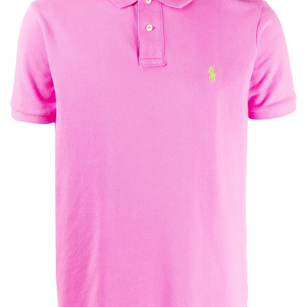 Рубашка-поло узкого кроя