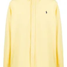 Рубашка с вышитым логотипом