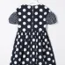Платье миди в горох