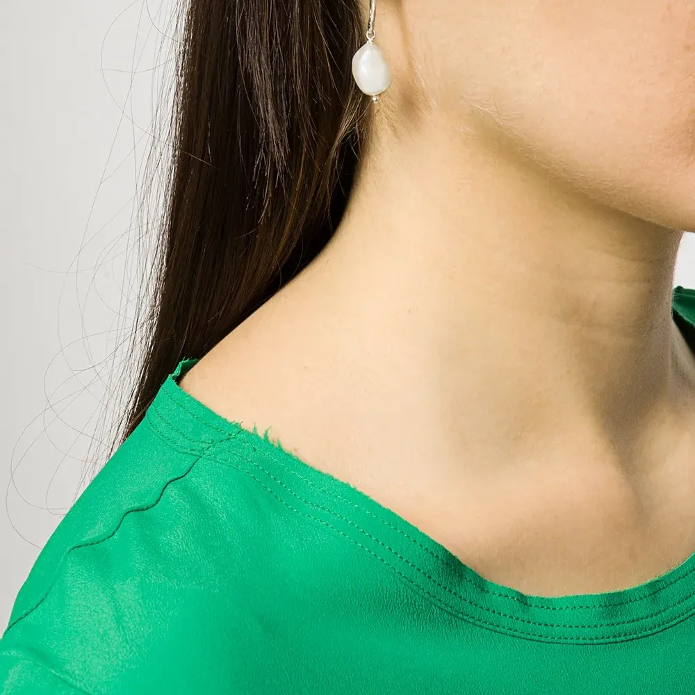 Серебряные серьги Reves de Reves в форме веток