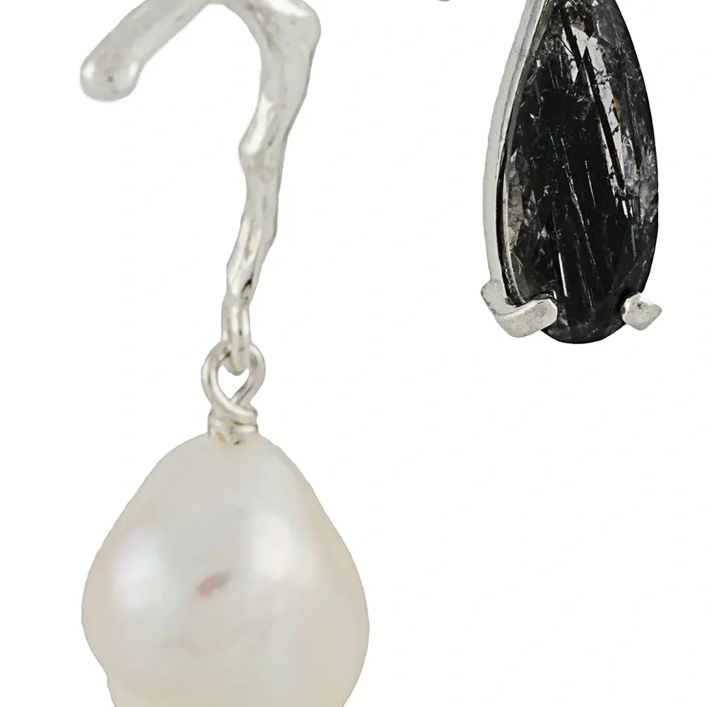 Серебряные серьги Reves de Reves в форме веток