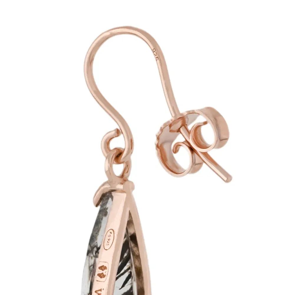 Серебряные серьги-подвески Reves de Reves