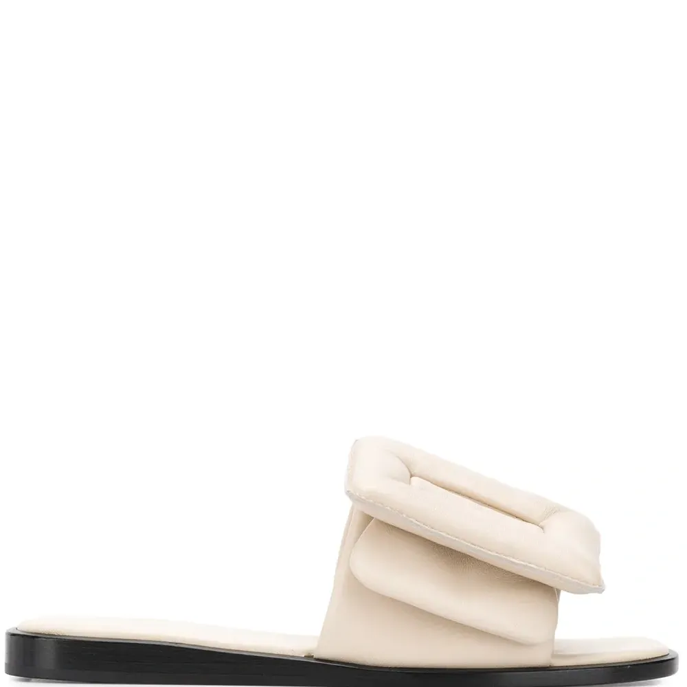 Сандалии с дутым верхом