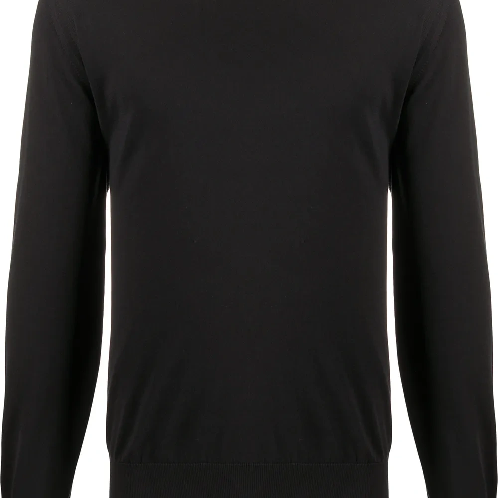 Джемпер с круглым вырезом