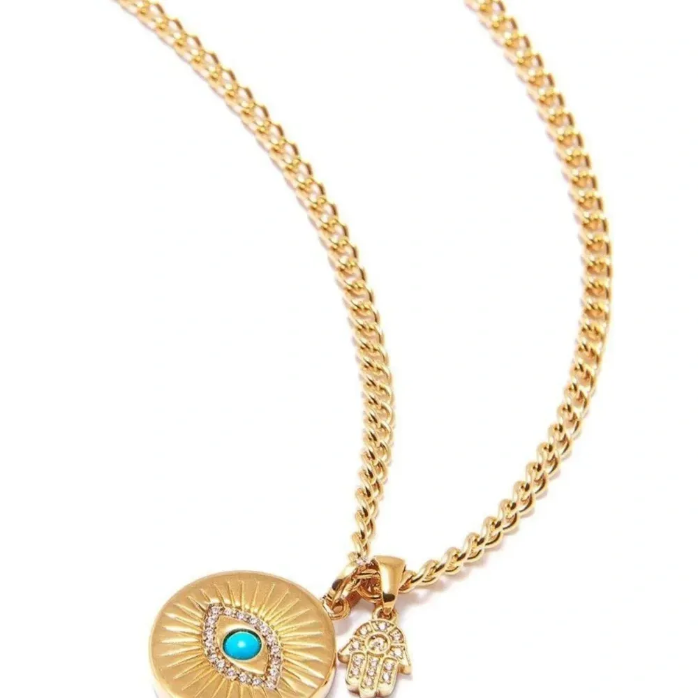 Колье Skyfall с подвеской Evil Eye Колье Skyfall с подвеской Evil Eye