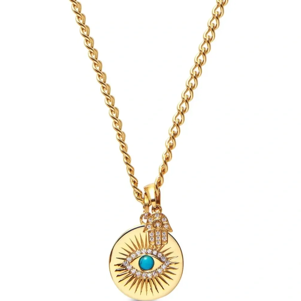 Колье Skyfall с подвеской Evil Eye Колье Skyfall с подвеской Evil Eye