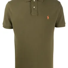 Рубашка поло с вышитым логотипом