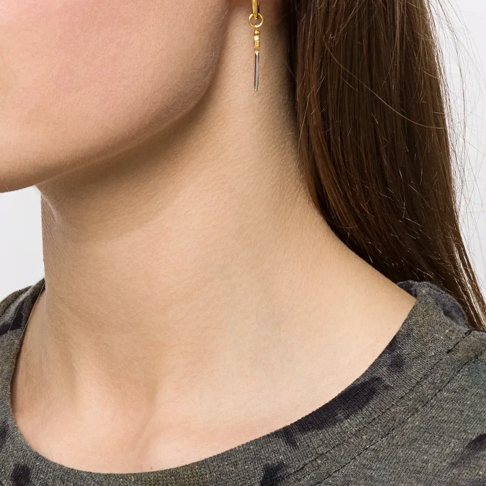 серьга-кольцо Knife серьга-кольцо Knife