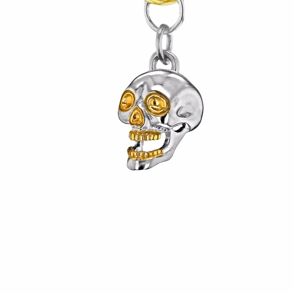 Серьга-кольцо с подвеской