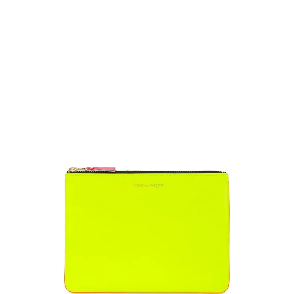 Кошелек в стиле колор-блок на молнии