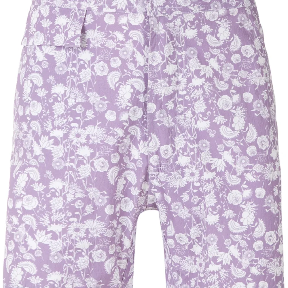 Плавки с цветочным принтом