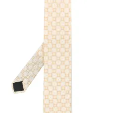 Галстук с геометричным принтом