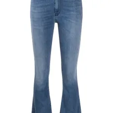 Укороченные брюки кроя слим