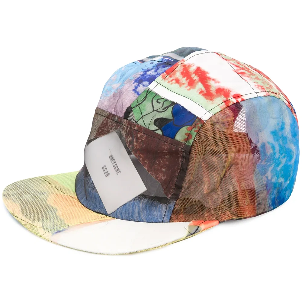 бейсболка в технике пэчворк