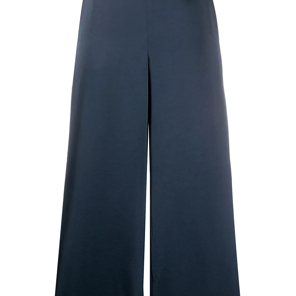 Укороченные брюки широкого кроя