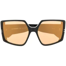 Солнцезащитные очки в массивной квадратной оправе