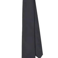 Атласный галстук с заостренным концом