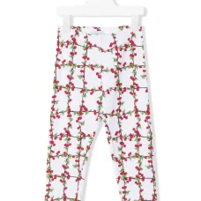 Брюки с цветочным принтом