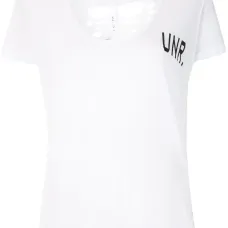 футболка с фотопринтом и логотипом