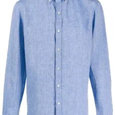 Однотонная рубашка