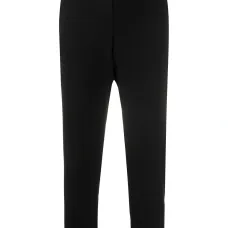 Укороченные зауженные брюки