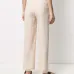 брюки Theo прямого кроя с бахромой