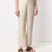 брюки Theo прямого кроя с бахромой